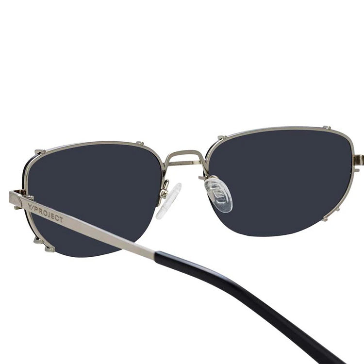 Y/Project x Linda Farrow Black Polarised Sunglasses