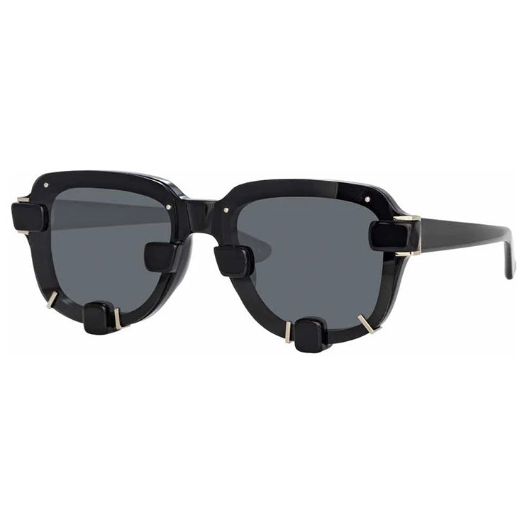 Y/Project x Linda Farrow Black Polarised Sunglasses