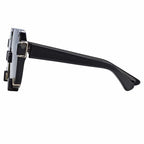 Y/Project x Linda Farrow Black Polarised Sunglasses