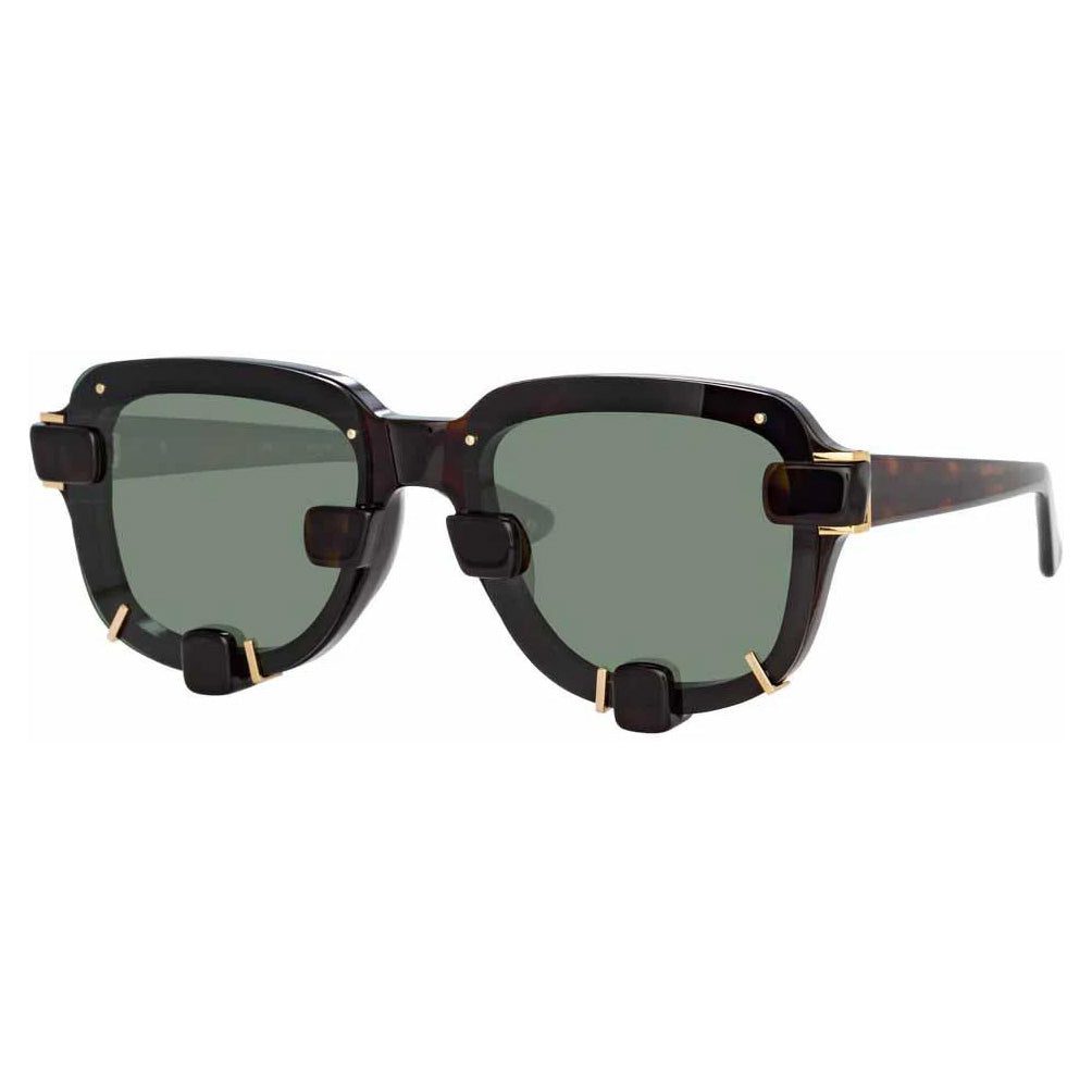 Y/Project x Linda Farrow Black Polarised Sunglasses