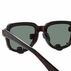 Y/Project x Linda Farrow Black Polarised Sunglasses