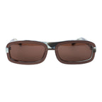 Y/Project x Linda Farrow Unisex Brown Sunglasses