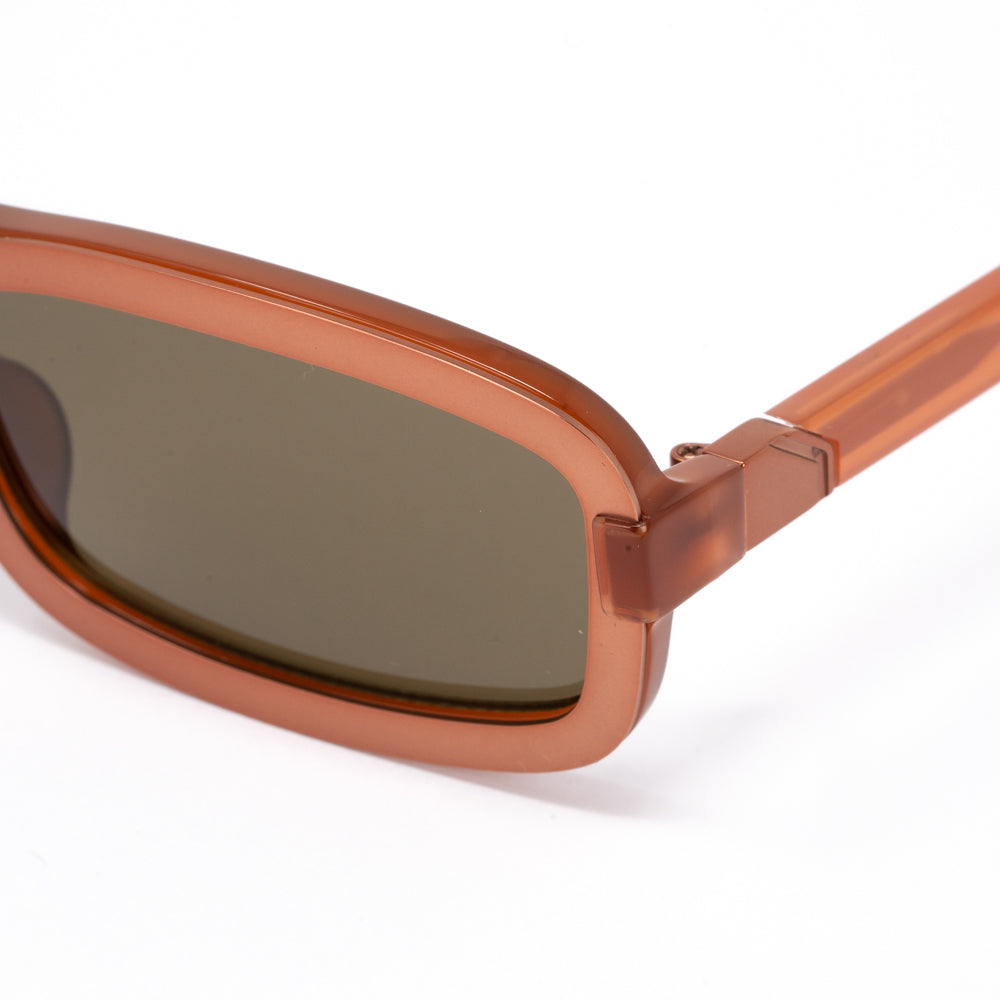 Y/Project x Linda Farrow Unisex Brown Sunglasses