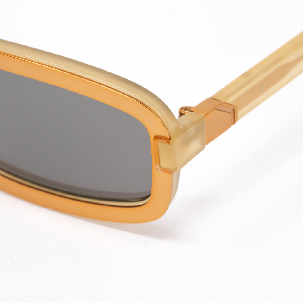 Y/Project x Linda Farrow Unisex Yellow Sunglasses