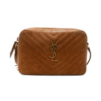 Saint Laurent 'Lou' Suede Camera Bag