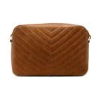 Saint Laurent 'Lou' Suede Camera Bag