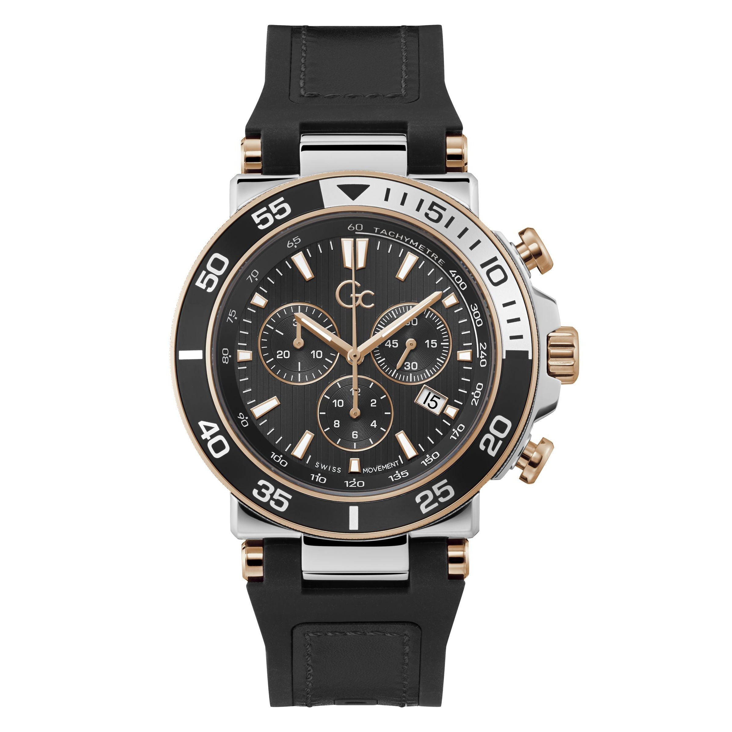 Gc One Sport Men's Black Watch