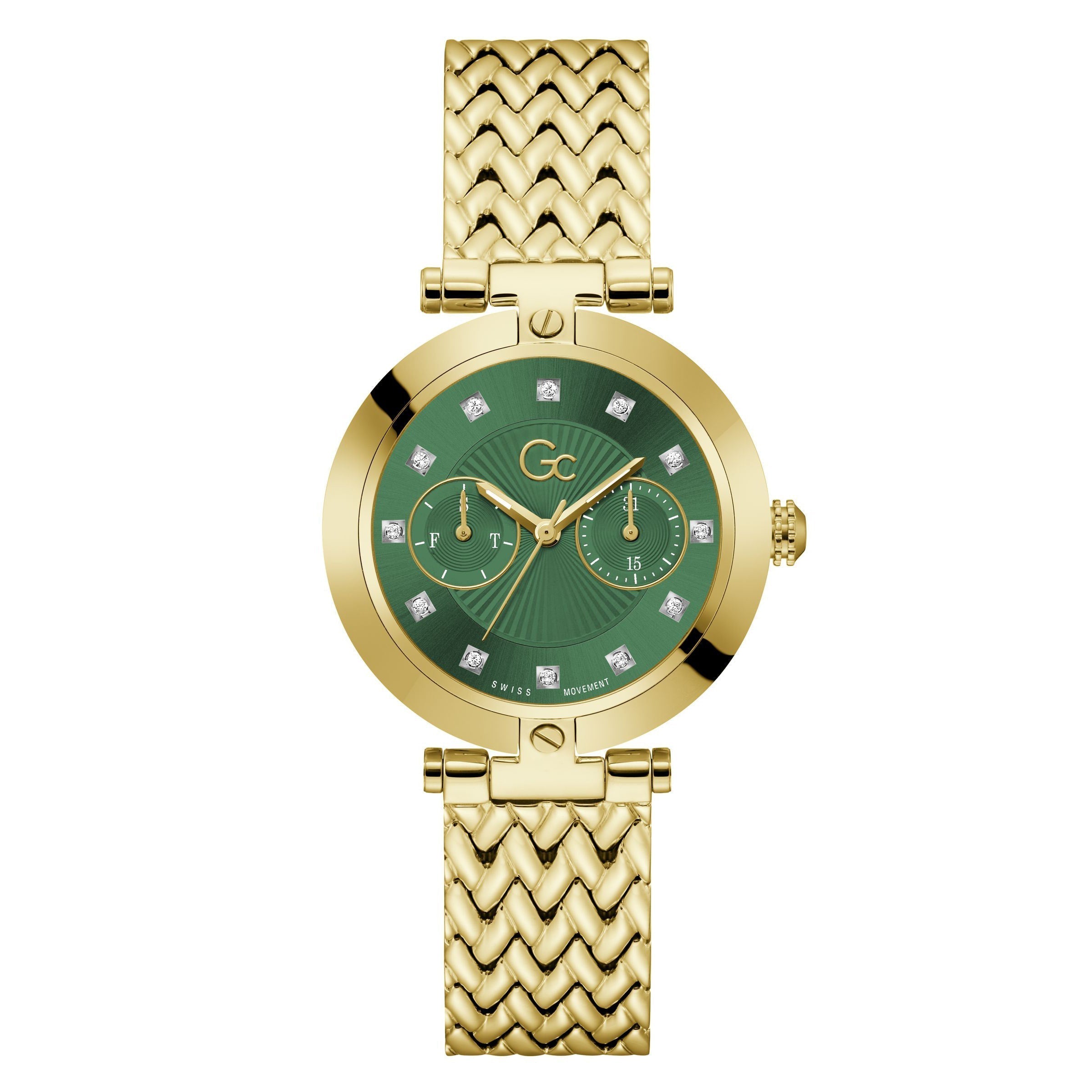 Gc Vogue Ladies White Watch