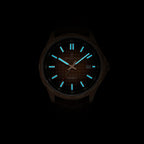Zorbello Mechanical Watch M1 Series Brown LumiNova®