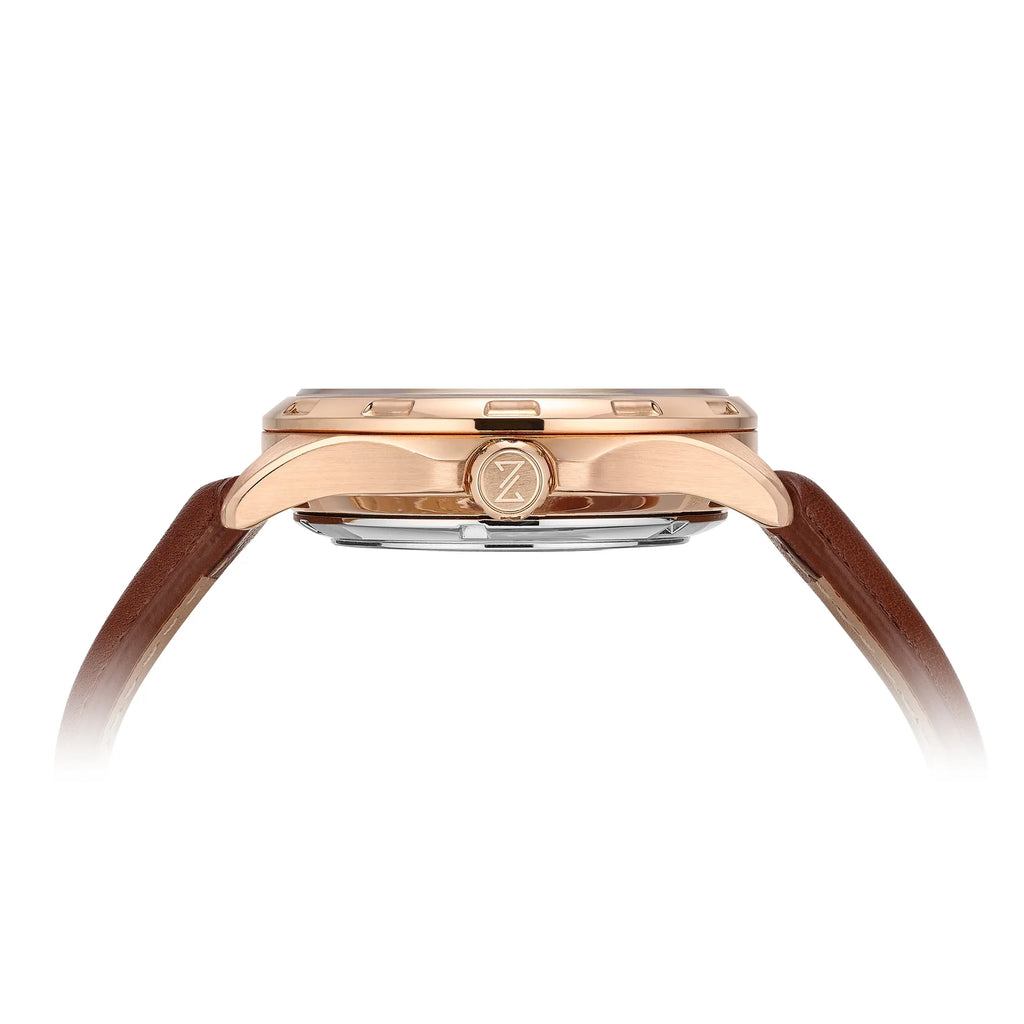 Zorbello Mechanical Watch M1 Series Brown LumiNova®