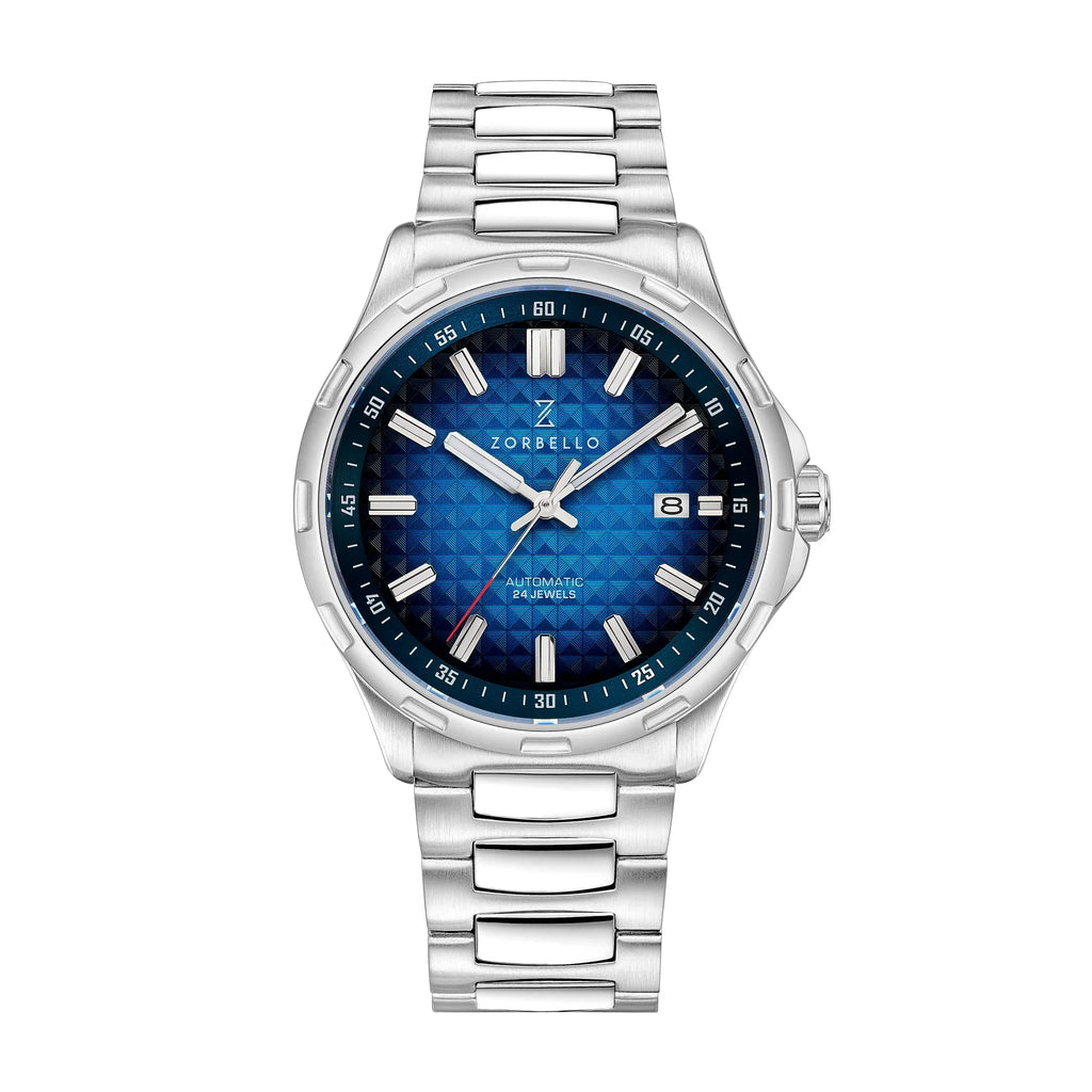 Zorbello Mechanical Watch M1 Series Blue LumiNova®