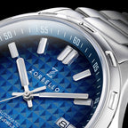 Zorbello Mechanical Watch M1 Series Blue LumiNova®
