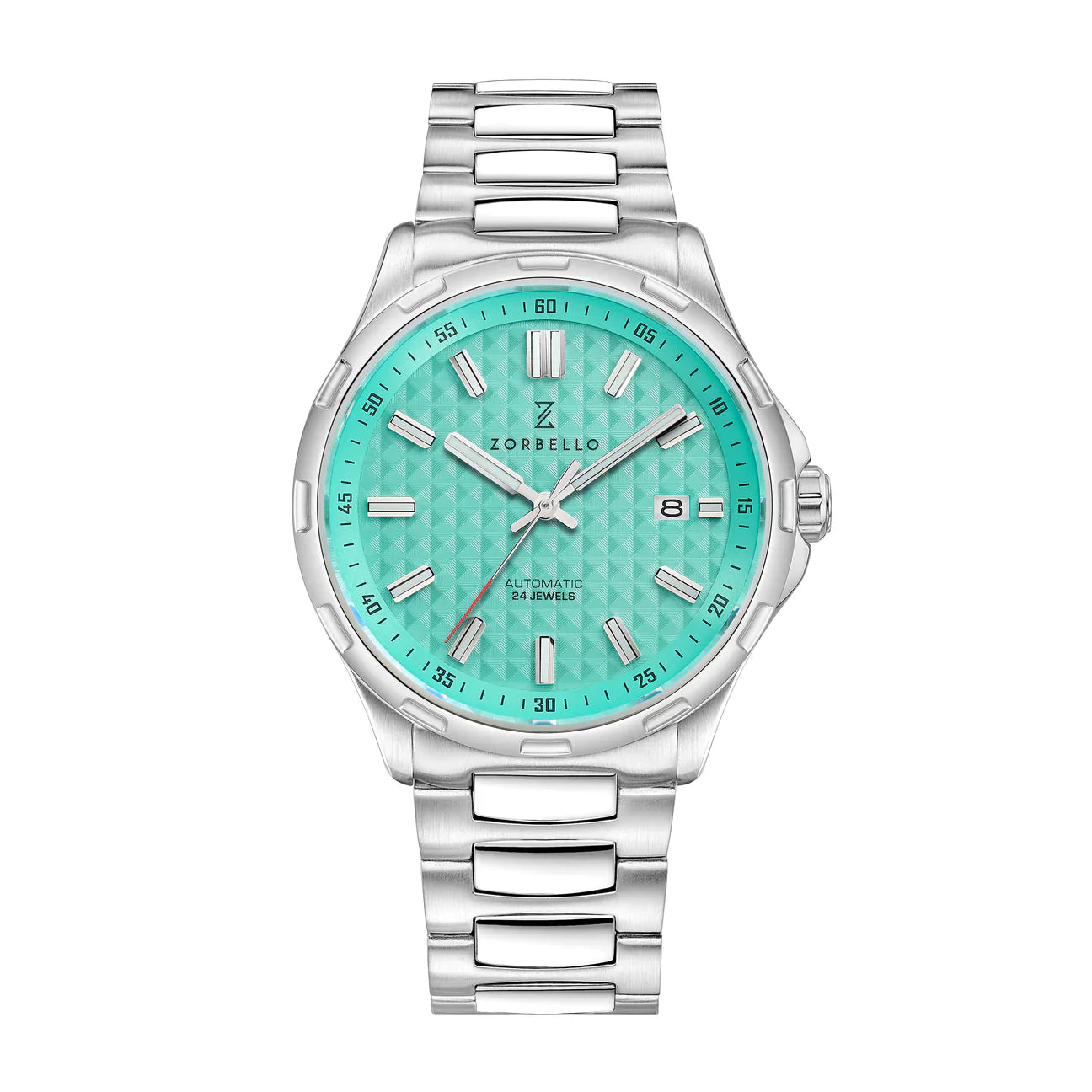 Zorbello Mechanical Watch M1 Series Tiffany Blue LumiNova®