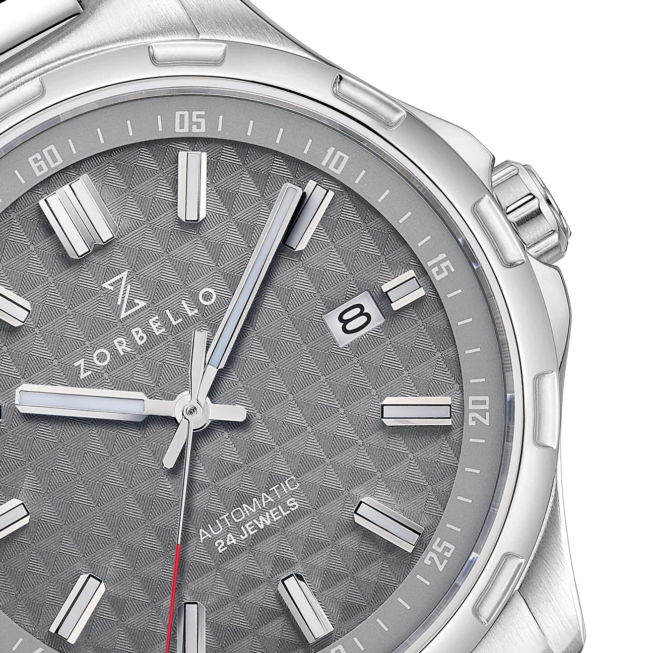 Zorbello Mechanical Watch M1 Series Grey LumiNova®