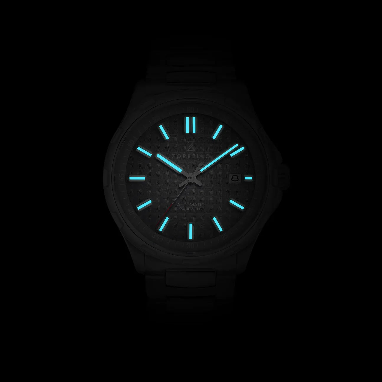Zorbello Mechanical Watch M1 Series Grey LumiNova®