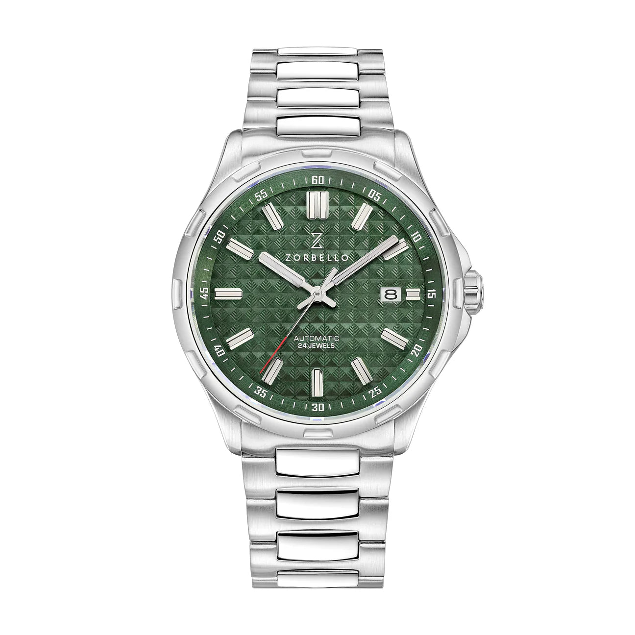 Zorbello Mechanical Watch M1 Series Green LumiNova®