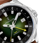 Zorbello Mechanical Watch G1 GMT Green LumiNova®