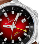 Zorbello Mechanical Watch G1 GMT Red LumiNova®