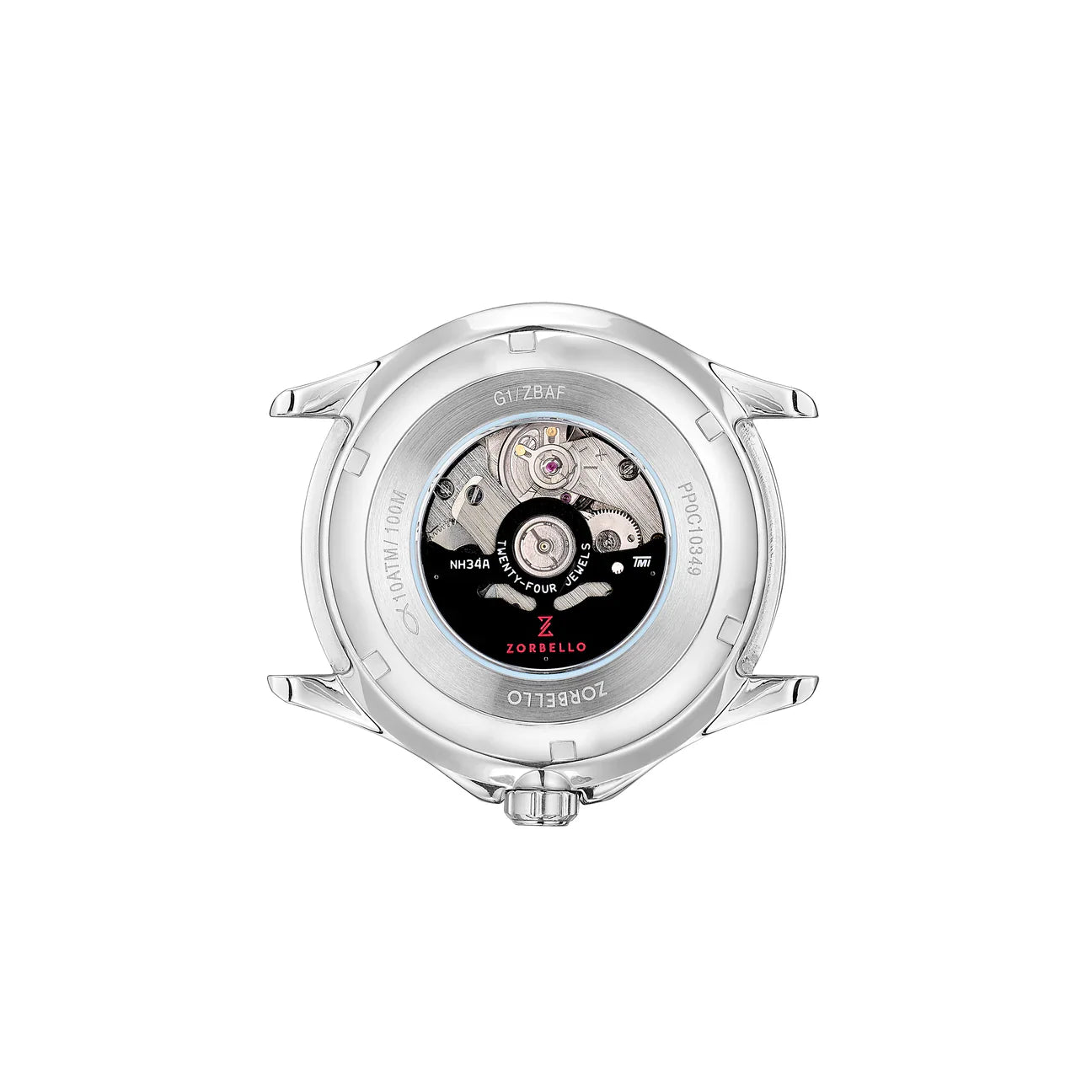 Zorbello Mechanical Watch G1 GMT Red LumiNova®