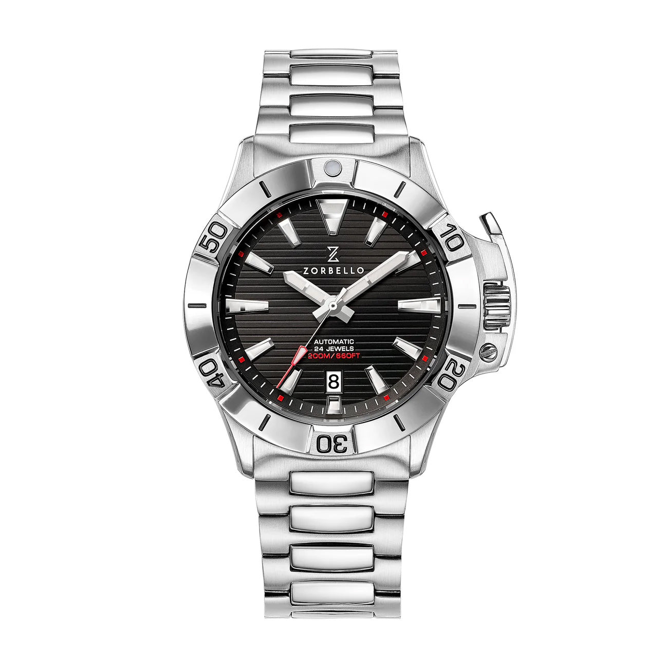 Zorbello D1 Ocean Men's Black Watch