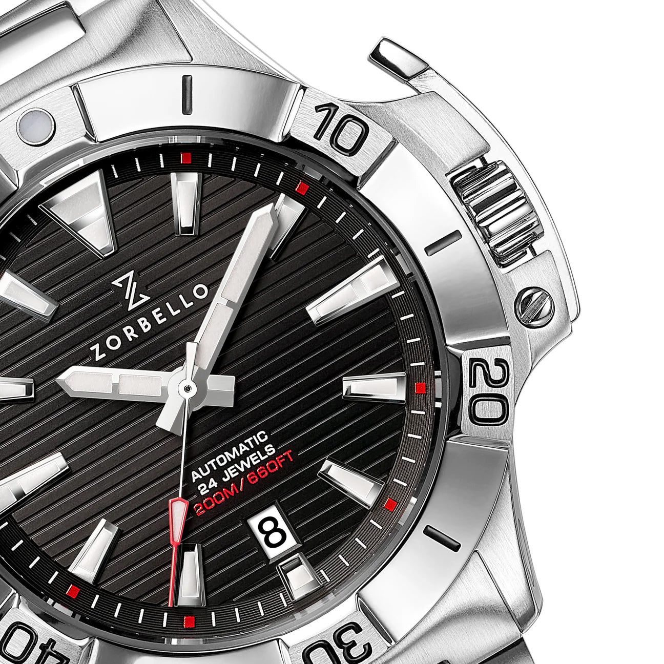 Zorbello D1 Ocean Men's Black Watch