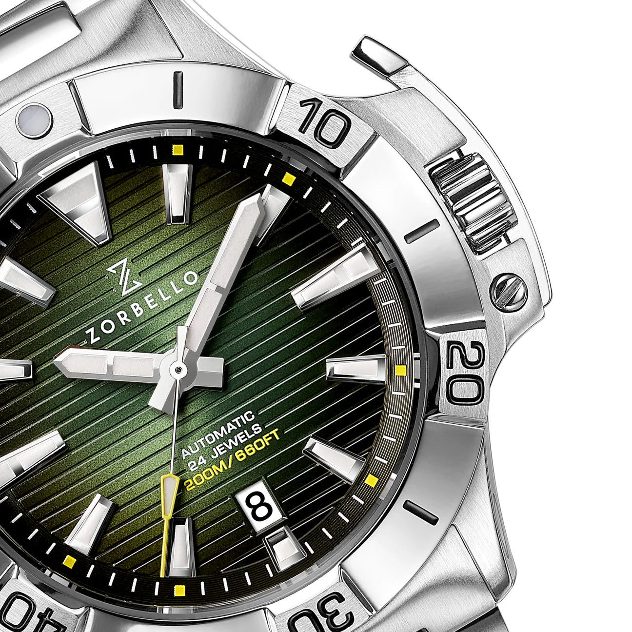 Zorbello D1 Ocean Men's Green Watch