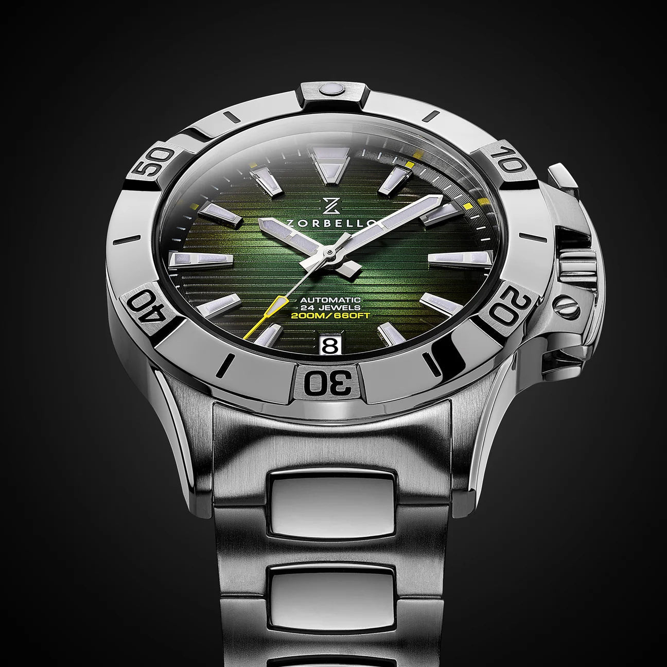 Zorbello D1 Ocean Men's Green Watch