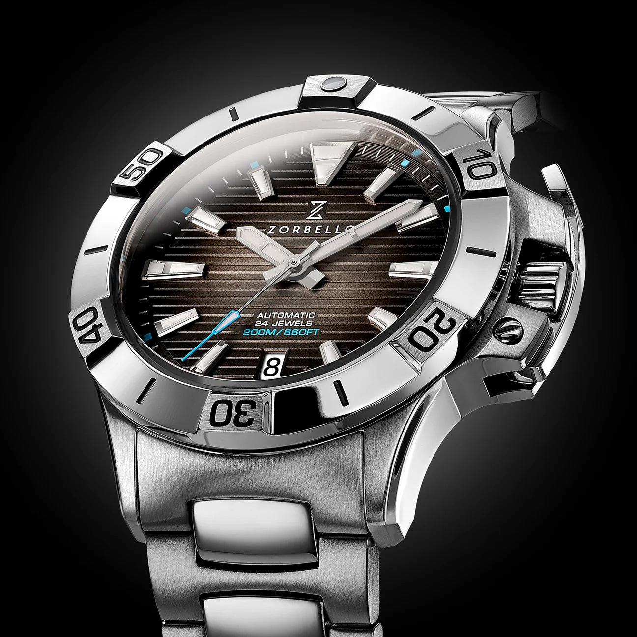Zorbello D1 Ocean Men's Grey Watch