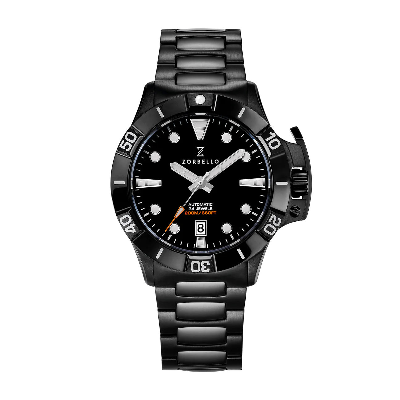 Zorbello D1 Ocean Limited Edition Men's Black Watch
