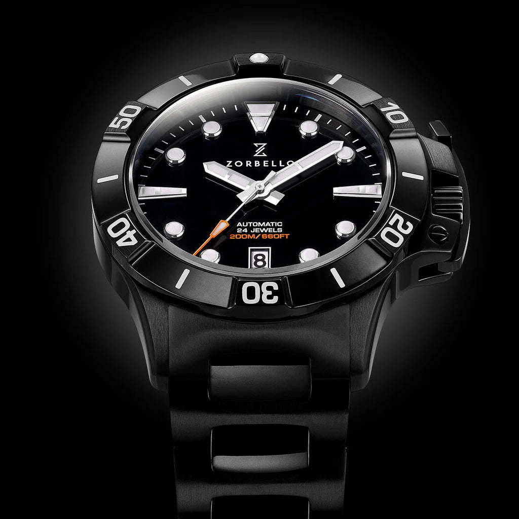 Zorbello D1 Ocean Limited Edition Men's Black Watch
