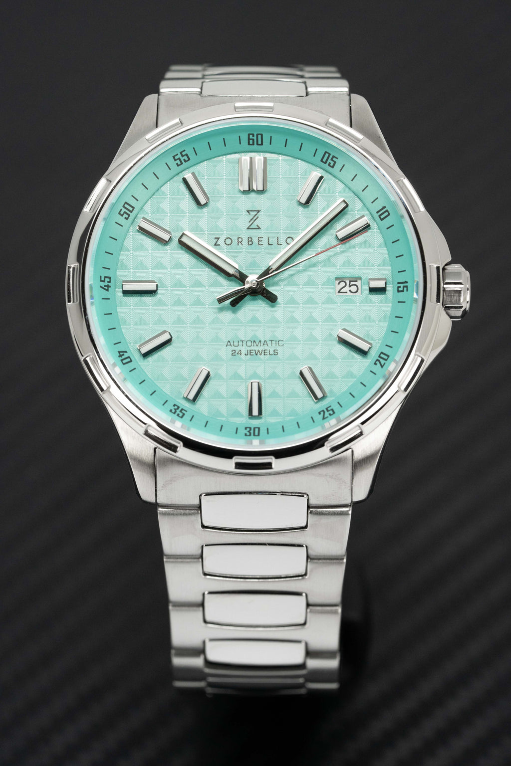 Zorbello Mechanical Watch M1 Series Tiffany Blue LumiNova®
