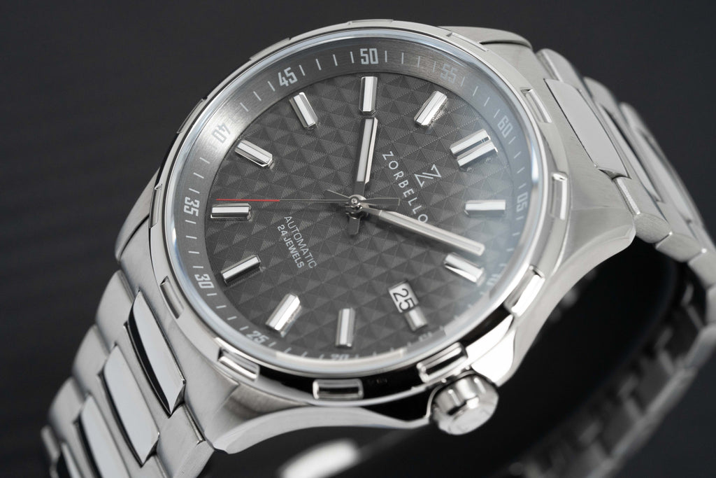 Zorbello Mechanical Watch M1 Series Grey LumiNova®