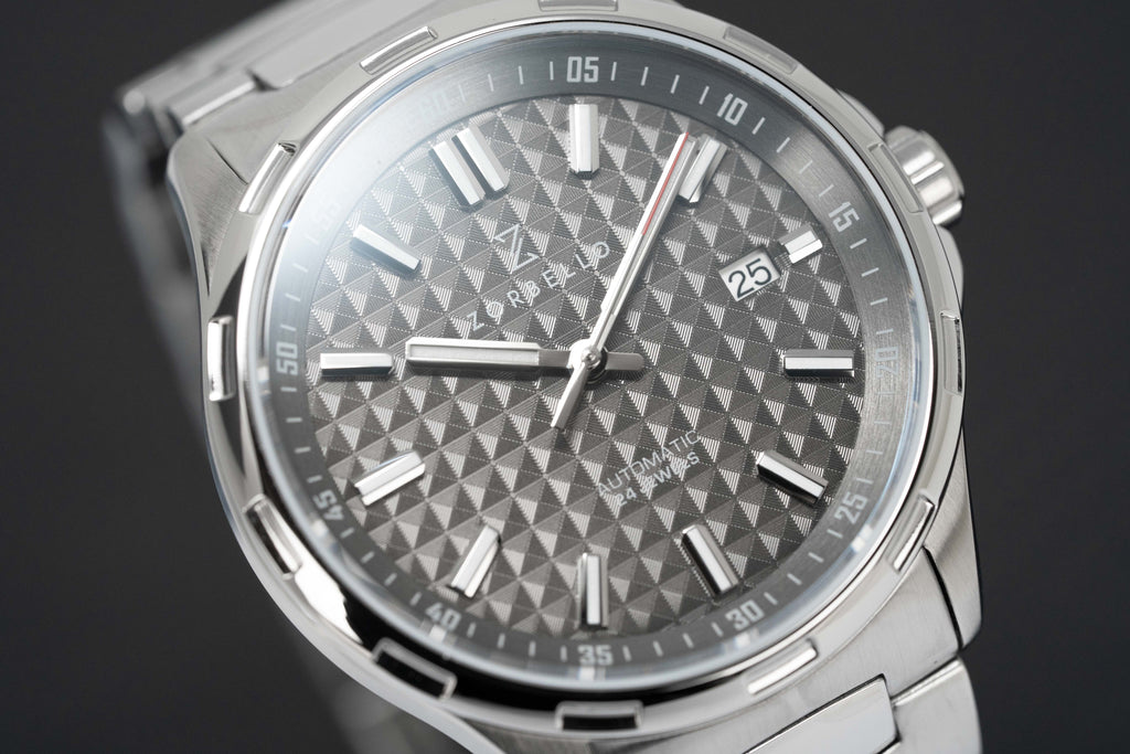 Zorbello Mechanical Watch M1 Series Grey LumiNova®