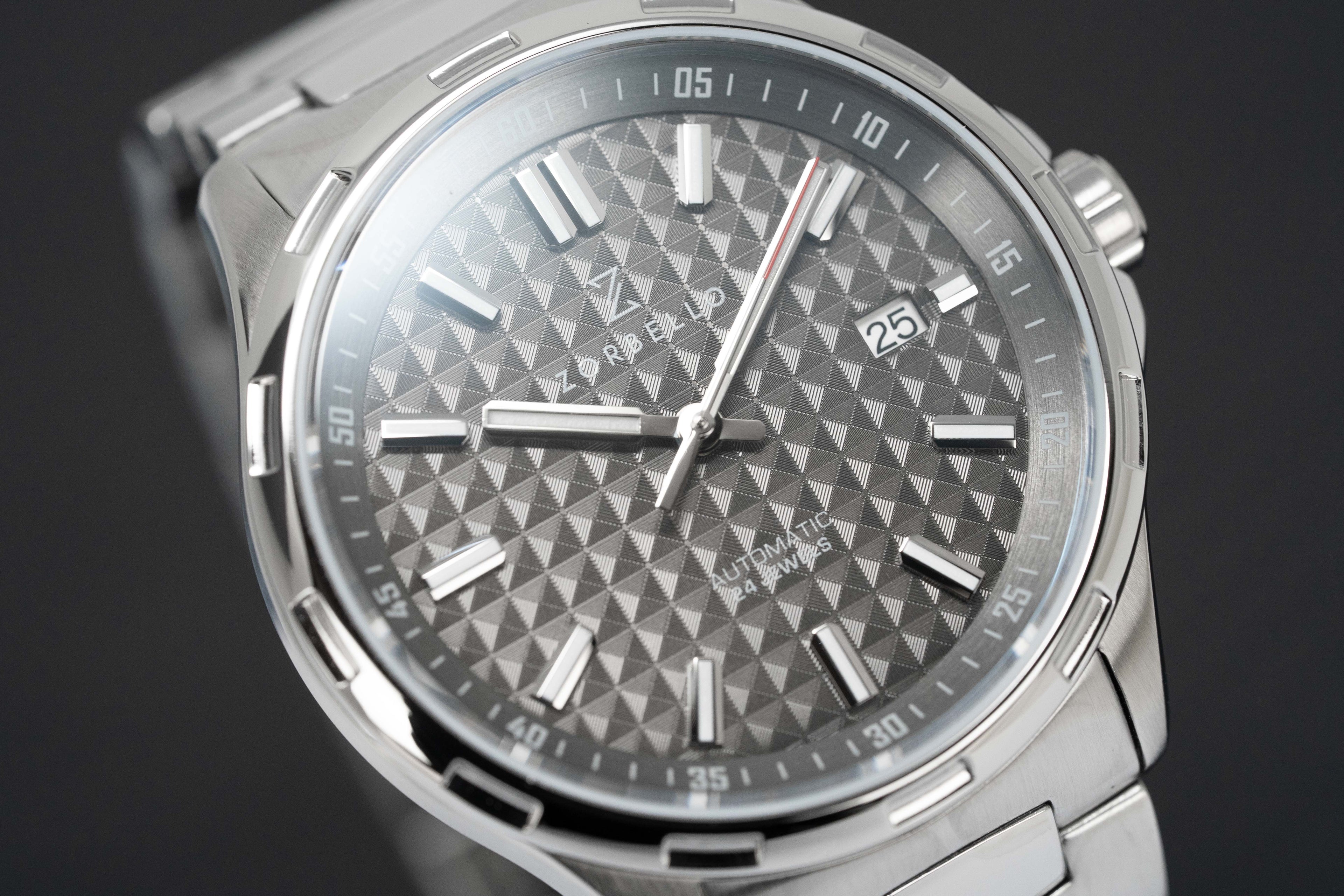 Zorbello Mechanical Watch M1 Series Grey LumiNova®