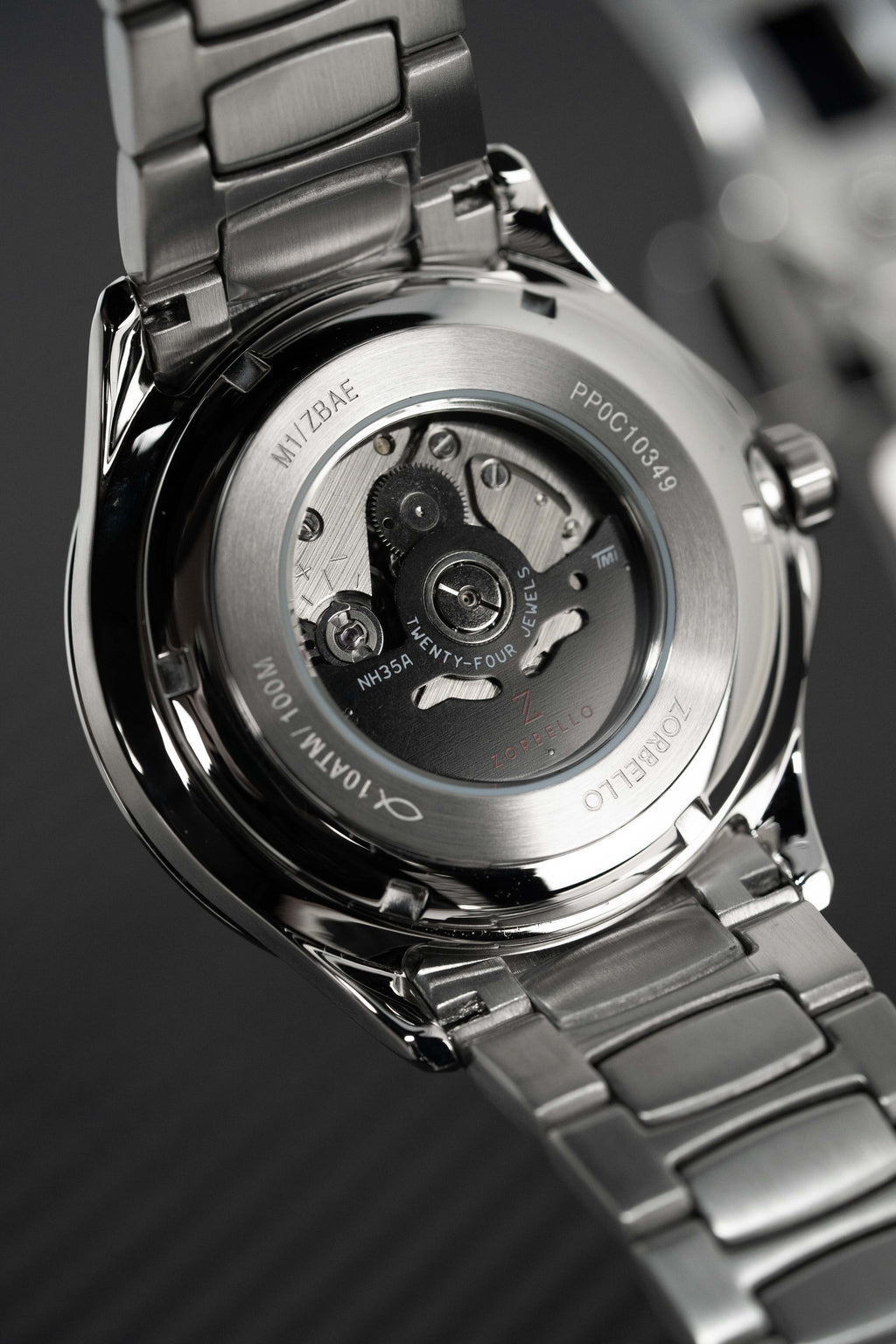Zorbello Mechanical Watch M1 Series Green LumiNova®
