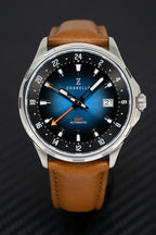 Zorbello Mechanical Watch G1 GMT Blue LumiNova®