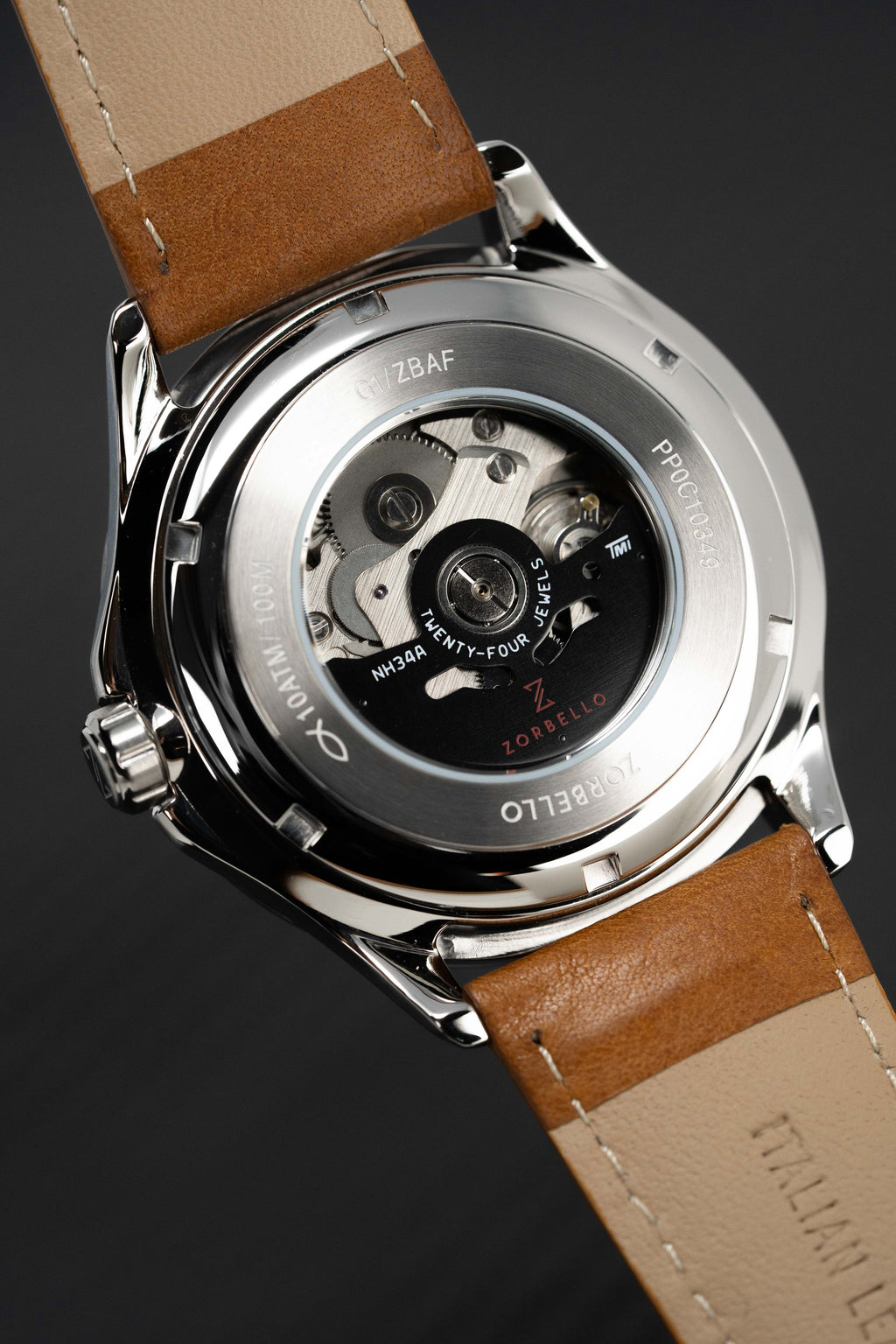 Zorbello Mechanical Watch G1 GMT Blue LumiNova®