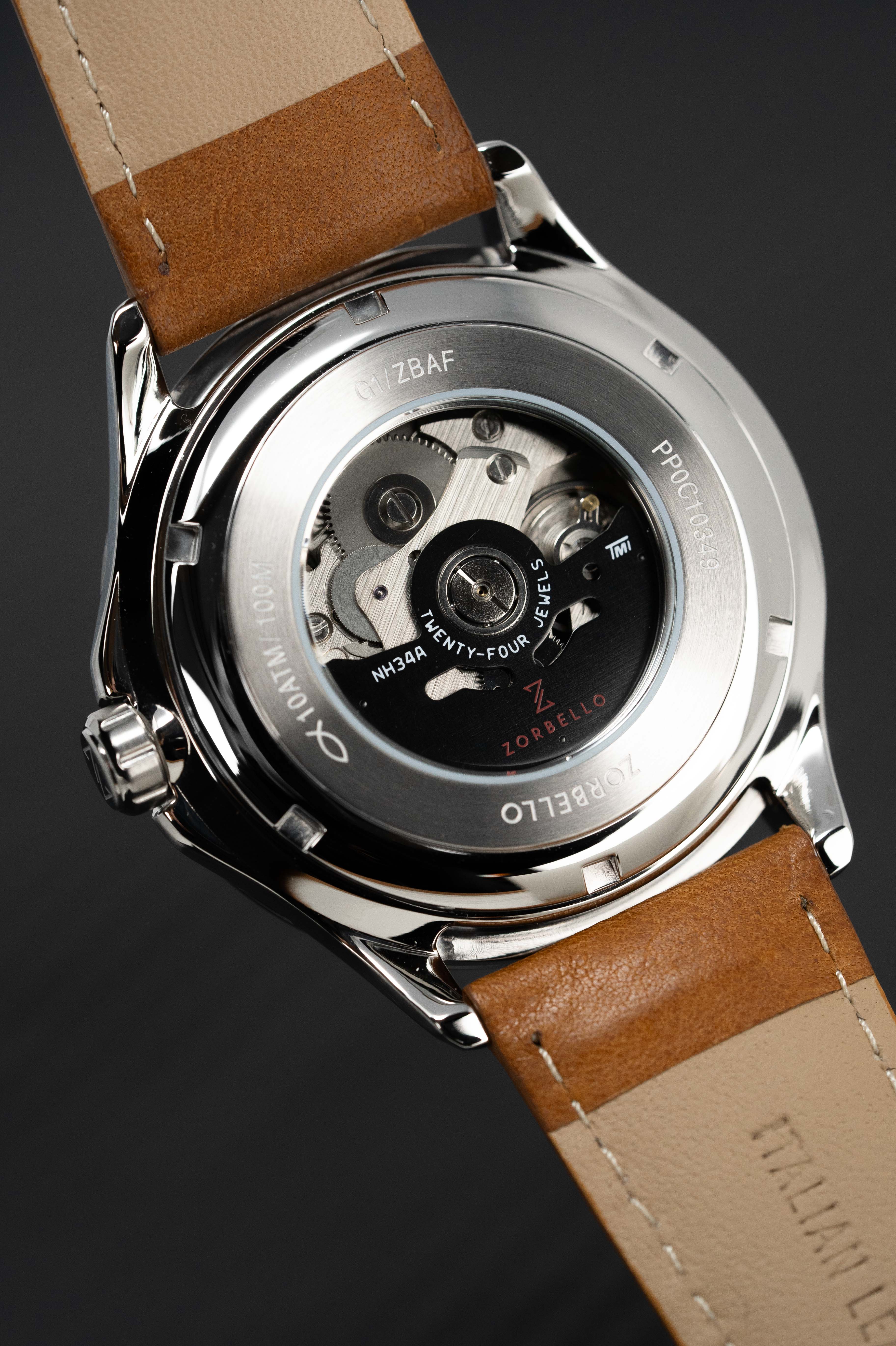 Zorbello Mechanical Watch G1 GMT Blue LumiNova®