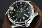 Zorbello Mechanical Watch G1 GMT Green LumiNova®