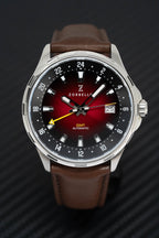 Zorbello Mechanical Watch G1 GMT Red LumiNova®