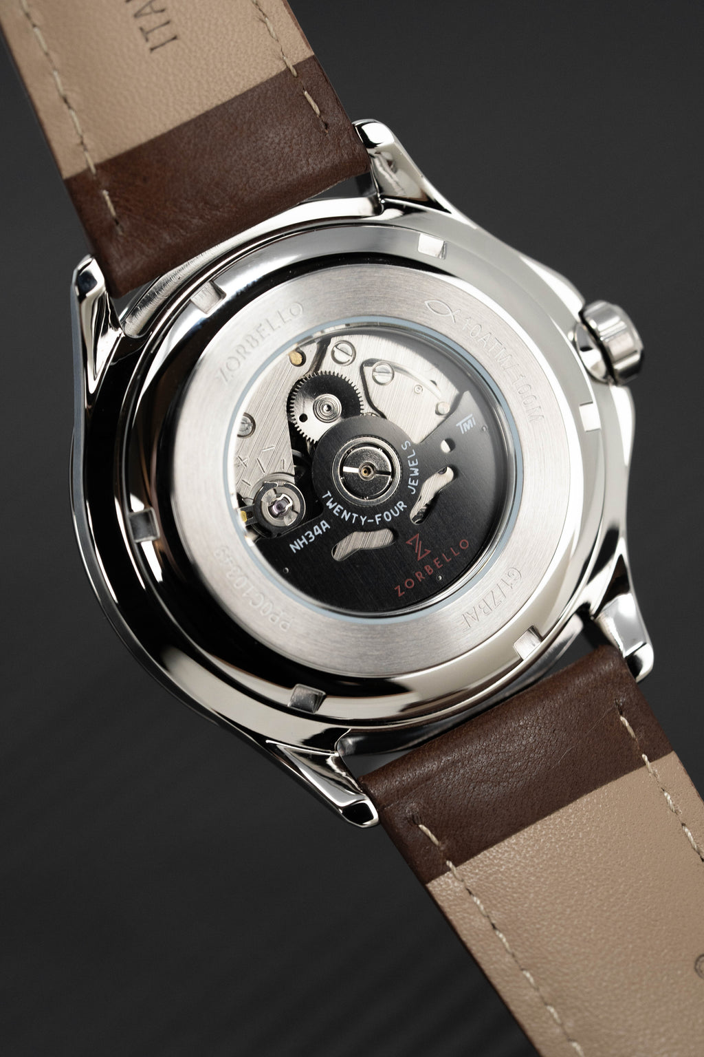 Zorbello Mechanical Watch G1 GMT Red LumiNova®