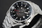 Zorbello Mechanical Watch G1 GMT Brown SS LumiNova®