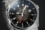 Zorbello Mechanical Watch G1 GMT Brown SS LumiNova®