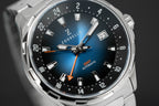 Zorbello Mechanical Watch G1 GMT Blue SS LumiNova®
