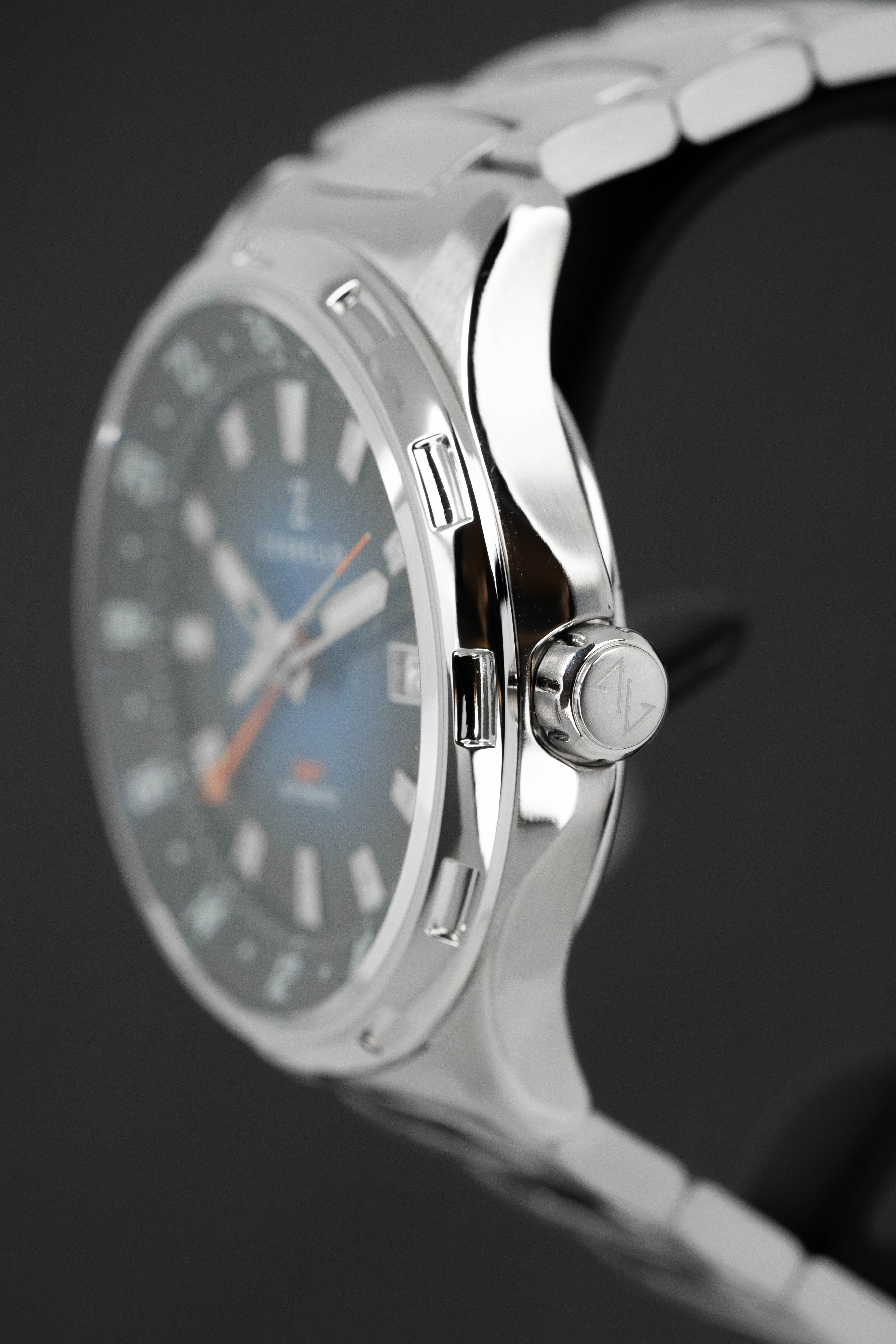Zorbello Mechanical Watch G1 GMT Blue SS LumiNova®