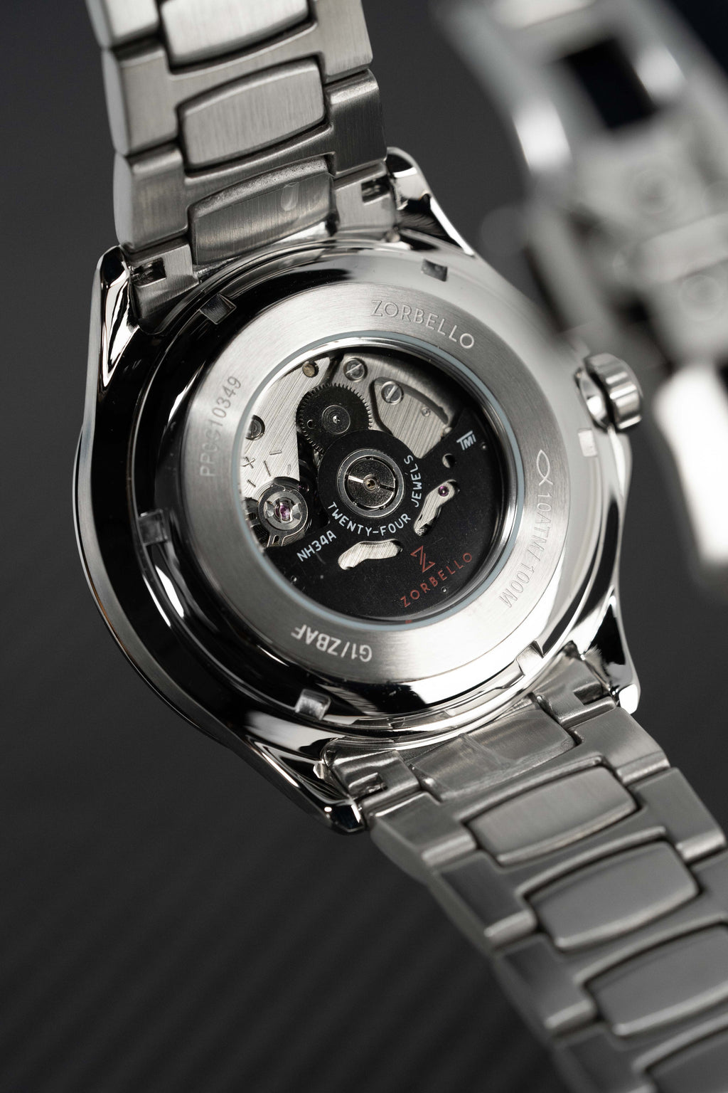 Zorbello Mechanical Watch G1 GMT Blue SS LumiNova®
