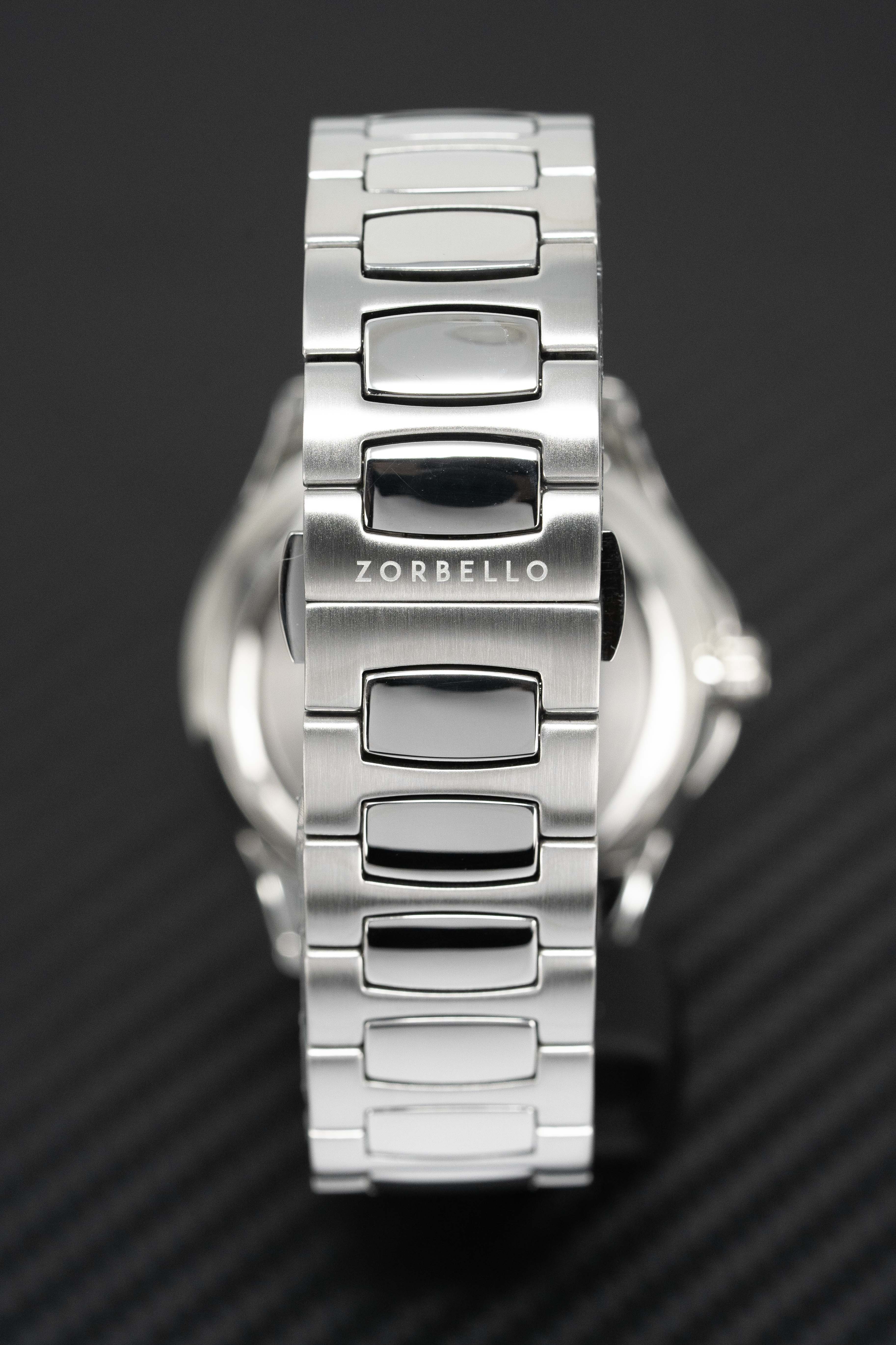 Zorbello Mechanical Watch G1 GMT Green SS LumiNova®