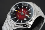 Zorbello Mechanical Watch G1 GMT Red SS LumiNova®