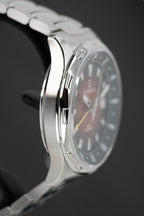 Zorbello Mechanical Watch G1 GMT Red SS LumiNova®