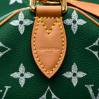 Calfskin Monogram Speedy P9 Bandouliere 30 Green